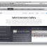 Apple��Safari ��ǽ��ĥ�����꡼(Safari Extensions Gallery)�����