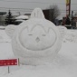 寒中石狩屋台村レポ【雪像編】