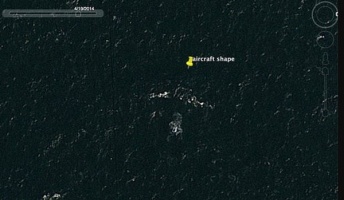 さすがgoogle MAP。行方不明のマレーシア航空機をgoogle MAP上で発見!