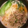 『本格!坦々麺』 話題の生麺風インスタントラーメンで作るレシピ