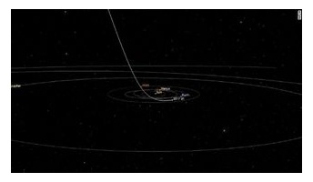 謎の天体が太陽系を通過中、外から飛来なら観測史上初