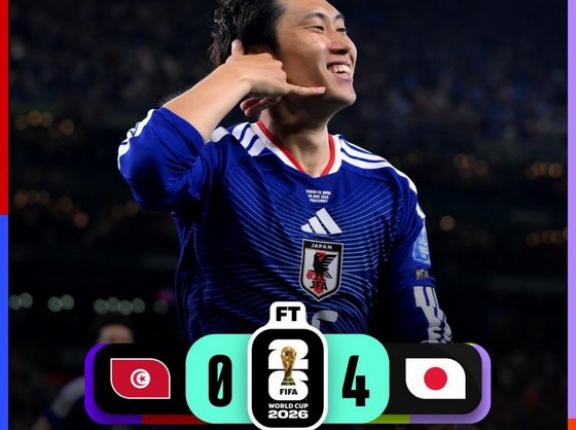 海外「日本は強すぎた！」FIFAワールドカップ日本対チュニジア戦に対する海外の反応