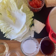 体の芯から温まる群馬県産邑美人白菜の明太子あんかけ【PR】