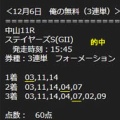 競馬予想無料公開サイト～12/6・7(2025)検証