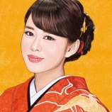 『丘みどりさんの似顔絵を描きました』の画像