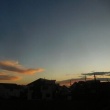 今日の夕暮れ