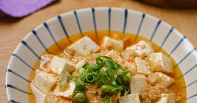 レンジで作る！ヘルシー麻婆豆腐【#簡単 #時短 #レンジ #クレハタイアップ #PR】