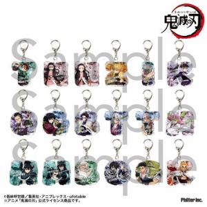 鬼滅の刃　スクエア缶バッジコレクション　アナザーカラー　冨岡義勇 鬼滅の刃 スクエア缶バッジコレクション アナザーカラーVer．第1