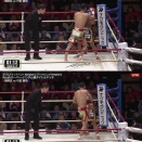 村田健悟、終了ゴング後にパンチ