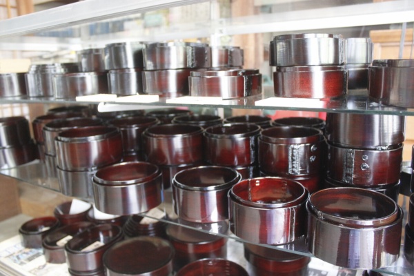 静岡の漆塗り曲げわっぱ弁当箱 大井川めんぱ大井屋