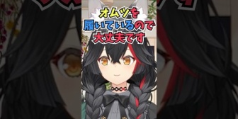 【ホロライブ】みこちのリークをオムツを履いているから大丈夫だったと別方向から否定するミオしゃ