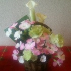 『頑張ったね 生徒さんもお花さんたち達も』の画像