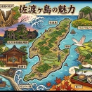 佐渡ヶ島の魅力