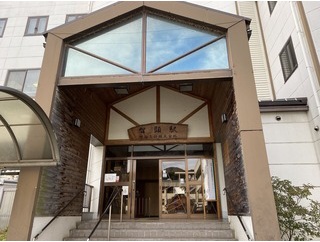 若桜鉄道の駅と若桜蔵通り