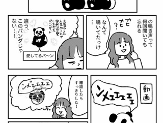 パンダの鳴き声