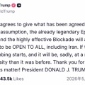 トランプ大統領のTruth Social 投稿集 ~ 2026 5/6 -8