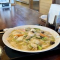 函館市松川町15 チャイニーズキッチン 花琳(かりん) 海鮮あんかけ焼きそば(塩味)1,000円
