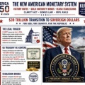 経済速報：トランプ氏の「新アメリカ通貨システム」が金、XRP、ステーブルコイン、そして米ドルの将来を巡る大規模な議論を巻き起こす