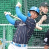日本ハム加藤豪将、人さし指骨折後5日でフリー打撃再開
