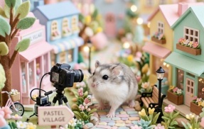 【ネットリテラシー】ネットにハムスター写真をアップする前に”ハムスターの瞳に人の顔が写ってないか”調べた結果