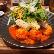 やさいの王様で健康的な夜ごはん