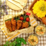 『骨付きの手羽元で作るフライドチキンが食卓やパーティにあるだけで華やかゴージャス～★調味の手間なくものすごく簡単に作れる♪スパイシーフライドチキン　-Recipe No.1562-　【Japanese】』の画像
