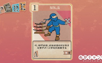 Fallout 76：Ninja（Agility）