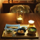 最近、こんな食卓が増えてきた。一人飲みを楽しんだ日。