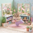 ハムスターヨガパンツが可愛すぎる件　ペットにヨガパンツ履かせるのがブームに