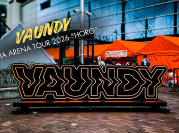 VAUNDY/ ASIA ARENA TOUR 2026 "HORO" 行ってきましたー！
