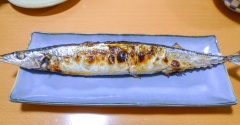 値段はともかく「今年の秋刀魚は大きく脂がのってました」