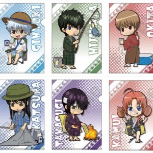 銀魂 アウトドア アクリルスタンド : アニメ＆漫画 グッズ情報
