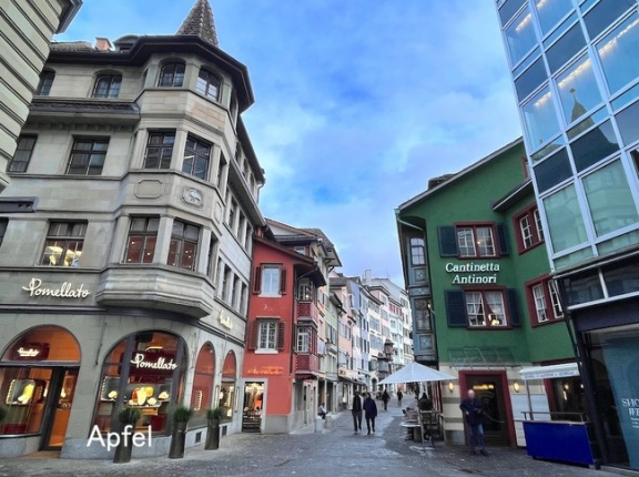 冬のチューリッヒとスイスフラン🇨🇭