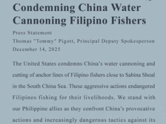 【速報】在日米国大使館、Ｘに中国非難声明を掲載「無法国家。まさにアジアの癌細胞」