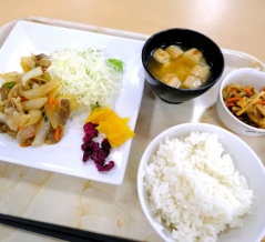 れすとらんかふぇ　アルテール　〜　日替わりの定食の豚肉スタミナ焼き