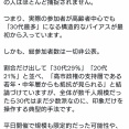共同通信「改憲反対集会、30代参加が最多」　→デマの疑い
