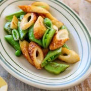 【サーモス連載】アスパラベーコンの卵サラダ＆スナップえんどうとちくわの甘辛バター炒め