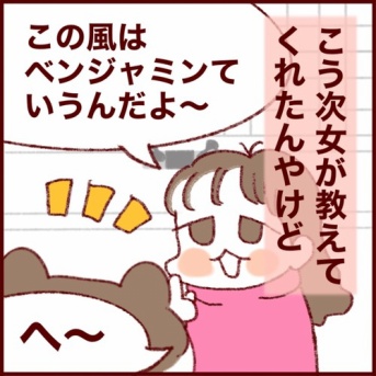 次女が教えてくれた名前は…？風が強い日の話