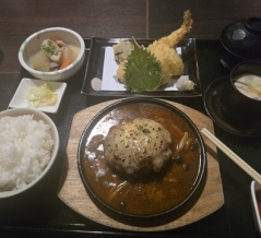 庵寺の定食の破壊力(@_@)