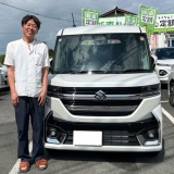 スペーシアカスタム　HYBRID XS　納車　カーフレッツ熊本店
