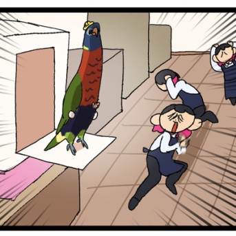 【写真ある】無限に伸びるぞ！鳥の首