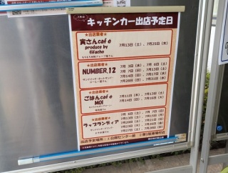 「柏の葉公園」に1月に出店するキッチンカー情報が公開