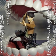 進撃の巨人 Figma エレン イェーガー 購入者によるレビュー 驚愕顔で色々遊べそうだ そくどく