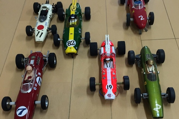 レア］60年代リンドバーグ1/32 BRM F1 スロットカー組立てキット