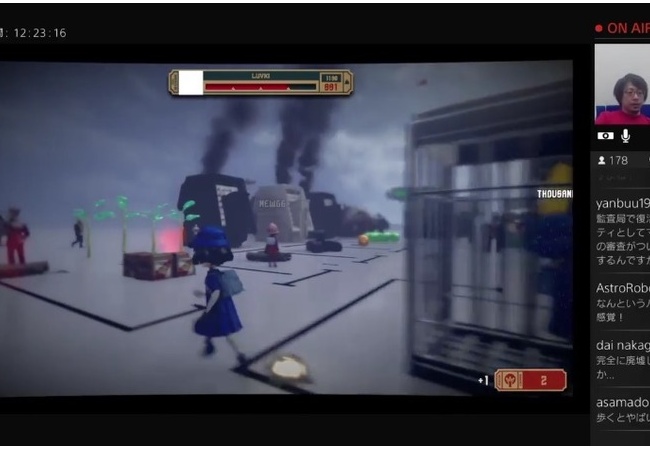 『トゥモローチルドレン』公式生放送中、荒らし集団に街が次々破壊されるｗｗｗｗｗｗｗ