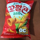 韓国パクリとんがりコーン （コッカルコーン 꼬깔콘）