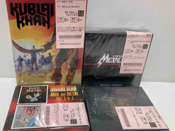 ◤メタル◢ブラックメタル、スラッシュメタルの中古CDがまとまって入荷いたしました。