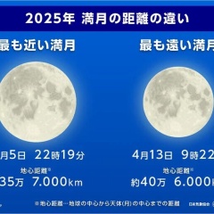 11月5日は今年最大の満月「スーパームーン」マイクロムーンより30％明るい