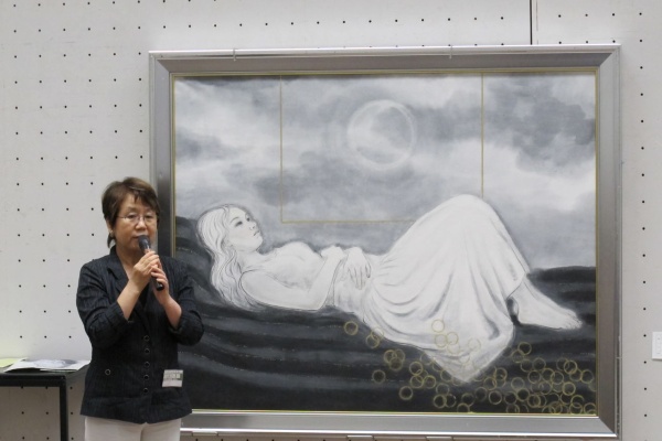 月居和子と墨彩画・南画 - 南画