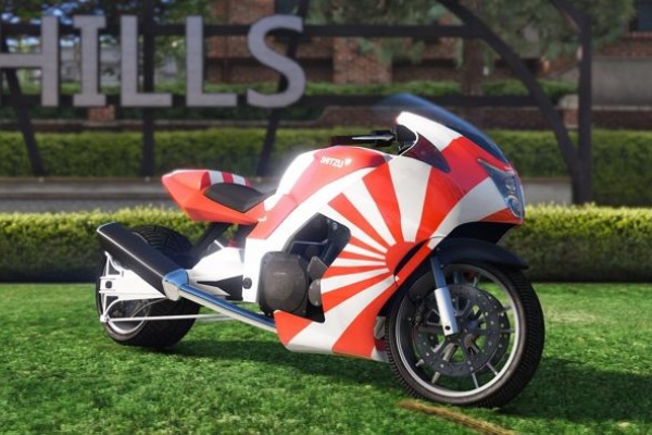 侵略の象徴 旭日旗 を水着とバイクのデザインに使用して議論になっている Gta5 楽しい南トンスランド